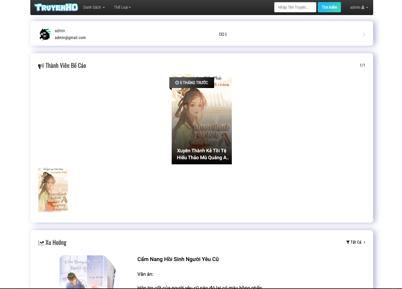 Source Code Web Truyện Chữ v17 - Advanced Reader, Dark Mode | NQT Dev - ảnh 6